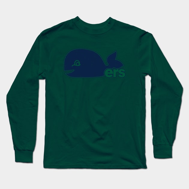 New England Whalers Long Sleeve T-Shirt by Bigfinz